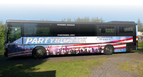 partybussen set udefra