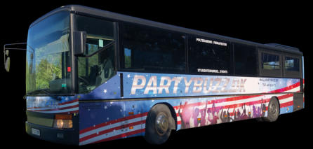 partybussen set udefra